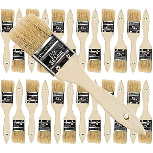Pro Grade Chip Brush 2 Inch Professional Paint Brushes 24 Pack