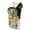 Hawaii Palm Tree Floral, variant on SEANATIVE Dual Compartment Eyeglasses Case Zipper Sunglasses Pouch Shockproof Lightweight Travel Eyewear Organizer Portable Glasses Pouch for Work Vacation Trips, Cute Cat Daisy