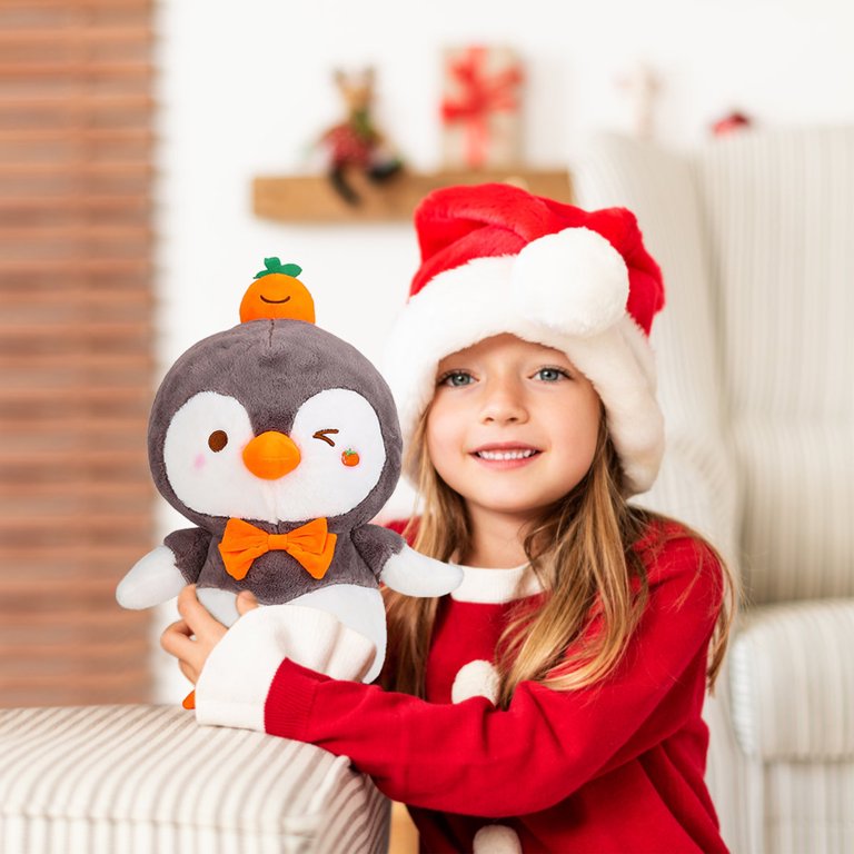 Plushies Under 10 Dollars Christmas Mini Cute Astronaut Santa Claus Penguin  Baby Chicken Tumbler Toy Classic Cute Children Fashion Gift Cute Toy Boy