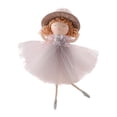 thumbnail image 1 of Naiovety Colgante portátil de niña de Navidad, muñeca Adorable, escolar, decoración colgante de Navidad, adorno de Festival, regalo Kits de decoración para fiestas Gris Naiovety HA069082-02, 1 of 6