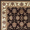 thumbnail image 3 of 3'x5' Black Ivory Machine Woven Floral Traditional Indoor Area Rug, 3 of 3