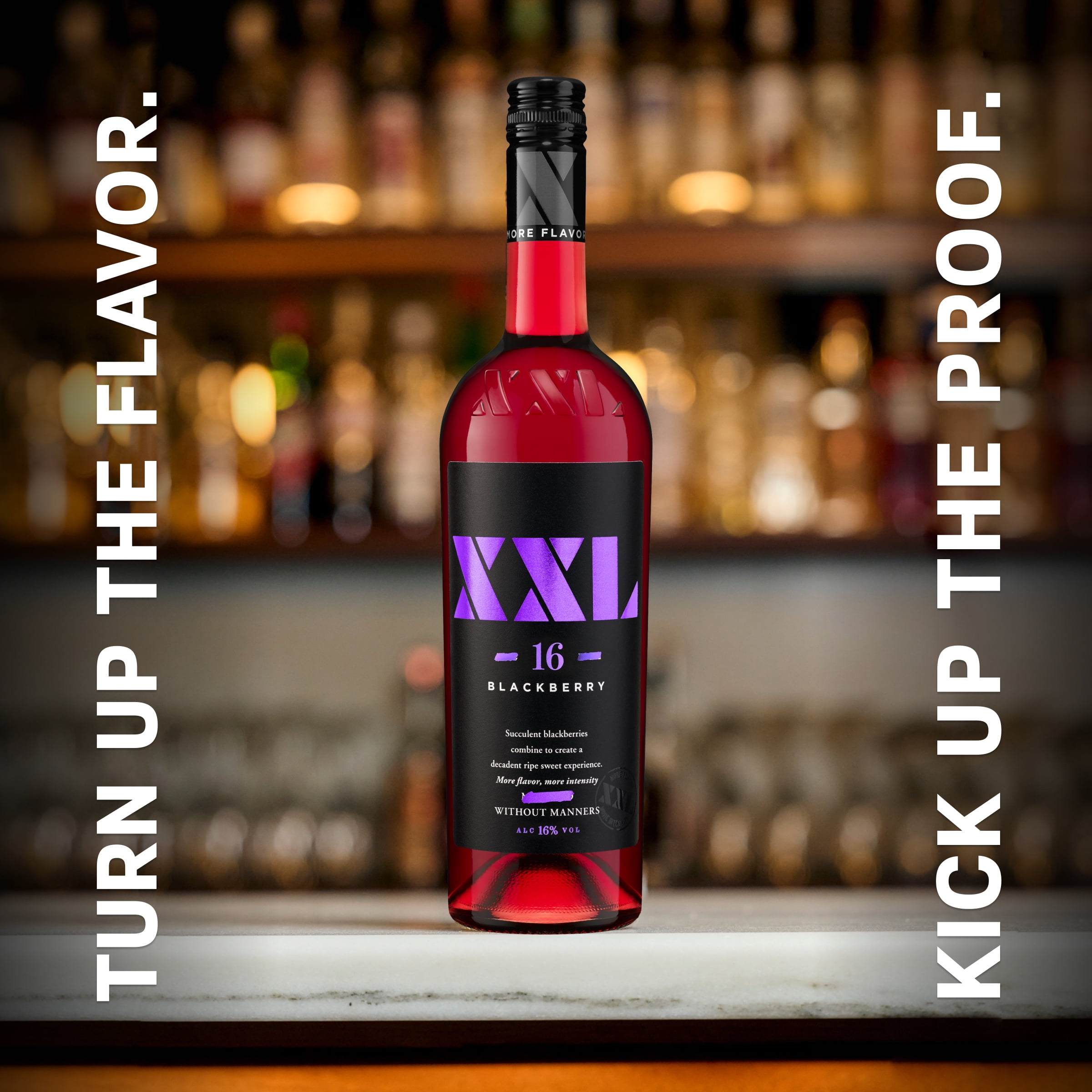 XXL Blackberry Moscato, 750 mL Glass Bottle, 16% ABV - Walmart.com