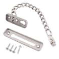 thumbnail image 4 of Unique Bargains Stainless Steel Hall Door Security Lock Latch Cord Catch Locking Guard, 4 of 7