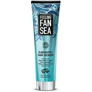 Fiesta Sun Feeling Fan Sea Dark Bronzer Tanning Lotion 9.5oz.