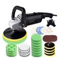 thumbnail image 1 of 1200W Rotary Car Polisher Random Orbital 3000RPM Car Polishing Machine With Variable Speed Buffer Sander Buffing Sanding Tool ,Easy to Use, 1 of 7