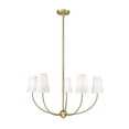 thumbnail image 3 of 3040-32MB-Z-Lite-Shannon - 5 Light Chandelier In Traditional Style-16.5 Inches Tall and 32 Inches Wide-Matte Black Finish, 3 of 7