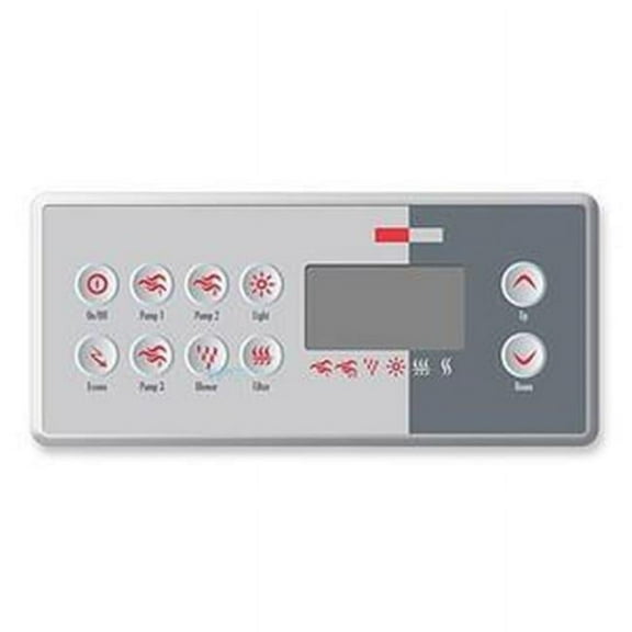Gecko Alliance GK0201007153 TSC-8-10K-GE1 Overlay & Keypad