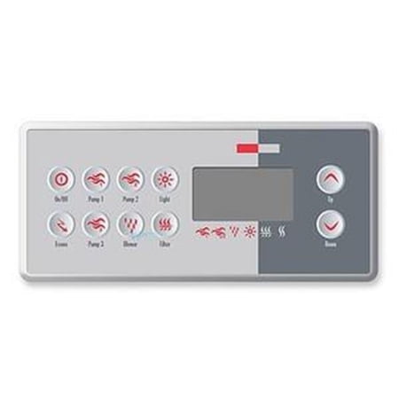 Gecko Alliance GK0201007153 TSC-8-10K-GE1 Overlay & Keypad
