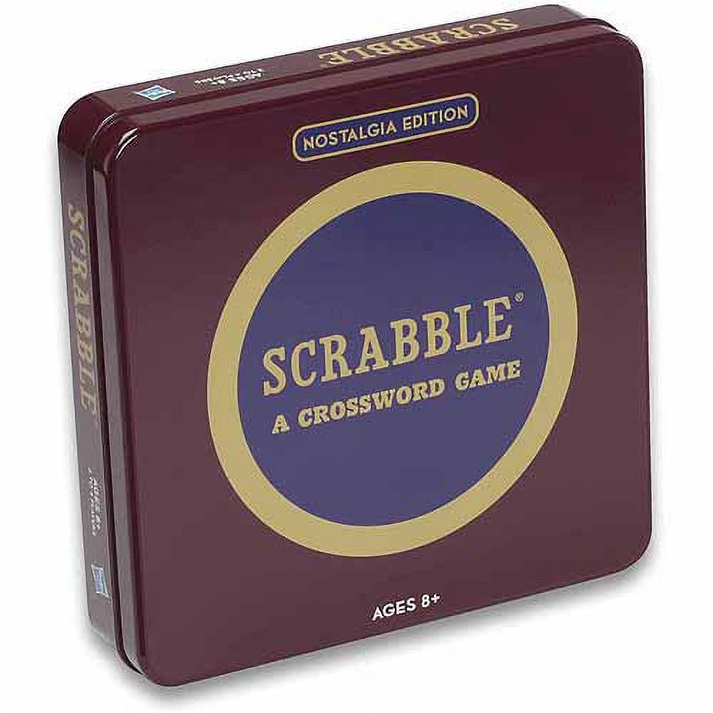 Scrabble Board Game Nostalgia Edition Game Tin - image 2 of 3