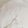 thumbnail image 2 of MooWoo All season White Boho Bedding Tufted Tassel Fringe Farmhouse Duvet Cover, Twin, 2 of 9