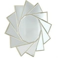 thumbnail image 2 of Camden Isle 86316 35.4 x 35.4 in. Pinwheel Circular Accent Mirror, 2 of 6