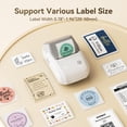 thumbnail image 2 of Impresora térmica Bluetooth NIIMBOT B1 de Barcode Label Maker, 2 of 6