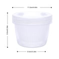 thumbnail image 2 of Fresh Storage Box Double Layer Food Keeping Hotel Restaurant Kitchen Refrigerator Organizing Container with Drain Basket, 2 of 9
