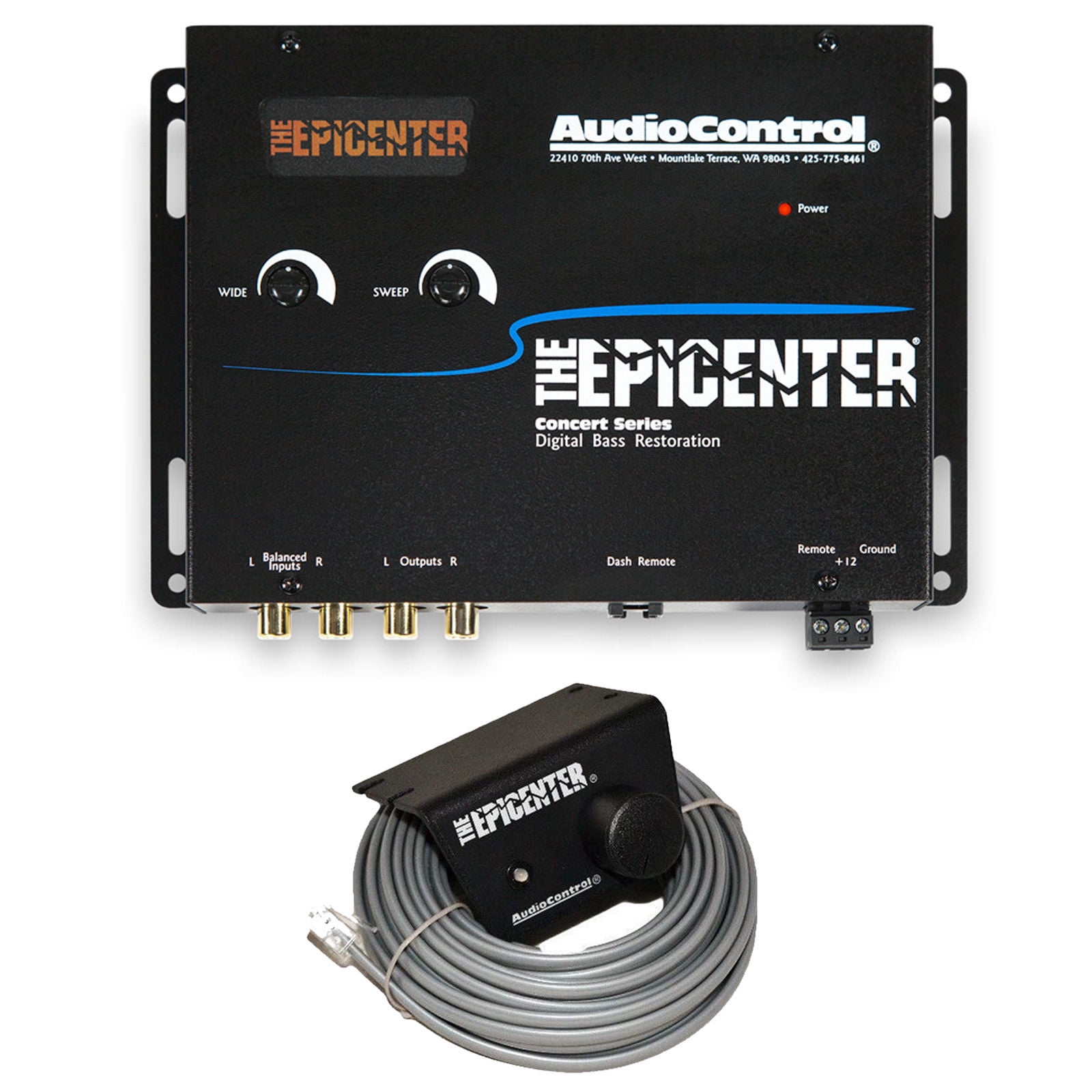 AudioControl THE EPICENTER BLACK Bass Restoration Processor