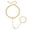 Gold-B, variant on 18K Gold Plated Stainless Steel Butterfly Hand Chain Bracelet with Attached Ring for Women, Dainty Jewelry Gift