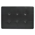 thumbnail image 7 of Glory Furniture Revere Faux Leather Ottoman in Black, 7 of 7
