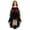 Red, variant on Girls Gothic Witch Dress Off Shoulder Halloween Dress 7-12 Years,Lace Bell Sleeve High Low Hem,Chiffon Fairy Vampire Renaissance Costume,Halloween Christmas Party Wear
