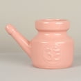thumbnail image 3 of Olla Neti de CeráMica de 350 Ml para Limpieza de Nariz, Duradera, una Prueba de Fugas, para Enjuague Nasal, Lavado de Nariz, Hombres y Mujeres, Rosa, 3 of 7