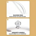 thumbnail image 4 of Cold Water Pitcher with Fruit Infuser Faucet, 2.5L Beverage Dispenser for Iced Tea, Lemon Water, and Juices, Leak-Proof Design, Removable Filter, Perfect for Home, Office, and Outdoor Use, 4 of 8