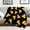 Style-31, variant on Candy Corn Halloween Flannel Fleece Throw Blanket Trick Or Treat Soft Blanket for Couch,Cozy,Warm,Lightweight,50x60 Inches