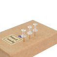thumbnail image 2 of OUNONA Rose Gold Transparent Pushpins Of Map Pins For Office For Marking Travel Photos Maps Calendars Do Lists, 2 of 8