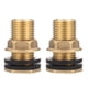 thumbnail image 1 of GOOHOCHY Adaptador de tanque de 2 piezas con conector hembra de 3/8" y macho de 1/2", 1 of 7