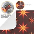 thumbnail image 2 of Stars Light Dish Drying Mat Dish Drainer Rack Mats Water Absorbent Non-Slip Easy Clean Heat Resistant for Kitchen Counter, 2 of 8