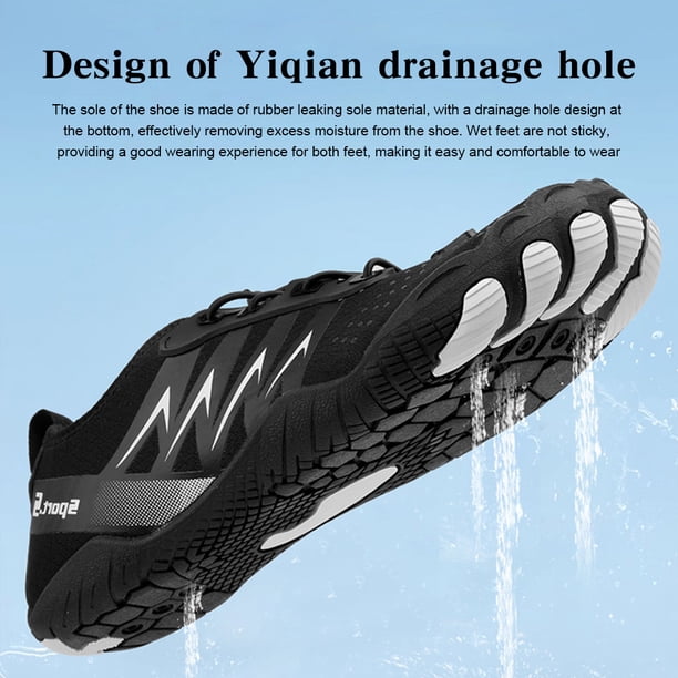 Zapatos de agua antideslizantes para gimnasio calzado deportivo transpirable de secado rápido para playa al aire libre