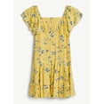 thumbnail image 4 of Justice Girls Flutter Sleeve Dress, Sizes XS - XLP, 4 of 6