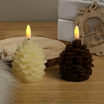 Lwlmwt Christmas Decorations,Christmas Tree LED Candle Flickering Battery Powered Flameless Candle Light For Birthday Party Home Bedroom Decor Christmas Tree Led Candle,Christmas Gifts