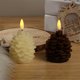 thumbnail image 1 of Fiudx Vela Led para Árbol de Navidad, Luz Sin Llama a Pilas, Brillo Cálido Parpadeante, Segura para Mascotas, Decoración para El Hogar, Dormitorio, Fiesta, Decoración Navideña, Tamaño de 10 Cm, 1 of 7