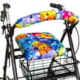 Top Glides Universal Rollator Walker Seat and Backrest Covers (Cats