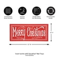 thumbnail image 3 of Quaint Merry Christmas Sassafras Switch Mat, 3 of 5