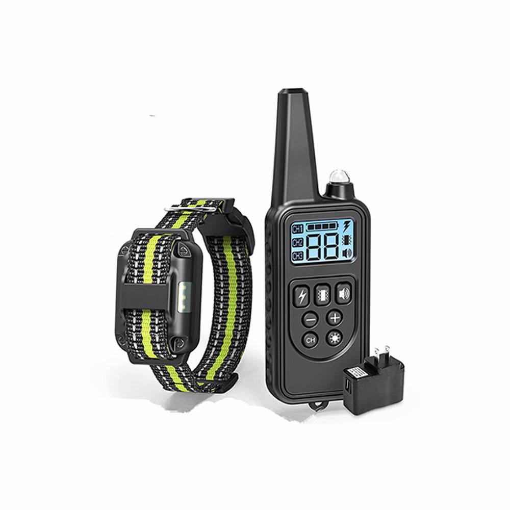800m Electric Dog Training Collar with LCD Display Pet Remote Control