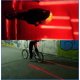 thumbnail image 4 of Modos de ciclismo para bicicleta Luces rojas a prueba de agua con 2 rayos láser Luz trasera para bicicleta Luz de advertencia de seguridad Luz trasera para bicicleta Lámpara trasera, 4 of 5