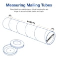 thumbnail image 4 of Choice Shipping Supplies Jumbo Mailing Tubes, 5" x 30", Kraft, 15/Case, 4 of 4