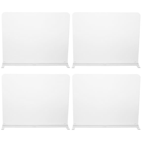 WHAMVOX 4Pcs Acrylic Closet Shelf Dividers for Organization