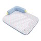 thumbnail image 1 of Cama para gatos con almohada: diseño de sofá en forma de L, alfombrilla transpirable para verano, para gatos y perros, cojín lavable a máquina, cama relajante para persas, siameses y gatos pequeños., 1 of 3