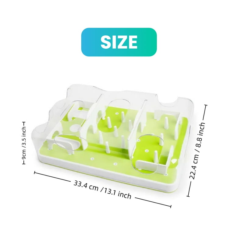 All For Paws Interactive Cat Puzzle Toy & Slow Feeder, IQ