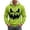 M10-Green, variant on Rhuody Halloween Men Hoodies Round Neck Pumpkin Graphic Prints Long Sleeve Sweatshirts Sweatshirt 2Xl Green