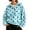 Blue, variant on Half Zip Pullover Sweatshirts for women Polka Cute Long Sleeve Casual Oversized Fleece Cropped Shirts Fall Winter Tops With Pocket