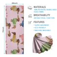 thumbnail image 2 of Colorful Funny Dachshund Hot Yoga Mat Towel Non Slip for Hot Yoga - Quick-Drying Yoga Mat Cover with 4 Corner Pockets with Travel Bag - Hot Yoga Towel Non Slip Grip Moisture Wicking Sweat 70"x26", 2 of 6