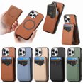 thumbnail image 2 of 2-In-1 Detachable Carbon Fiber Wallet Case With Card Slots For Iphone 15 Series, iPhone 14, 2 of 7