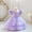 Purple, variant on piuwrlz Kid Girls Unibody Princess Dress Dress Dress Skirts One Piece Skirt Set Purple Size 3Y