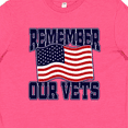 thumbnail image 4 of Inktastic Veteran Remember Our Vets Youth T-Shirt, 4 of 5