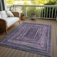 thumbnail image 4 of Addison Rugs Chantille ACN1725 Purple 5' x 7'6" Indoor/Outdoor, Machine Washable, Easy Clean, Non Shedding, Bedroom, Living Room, Dining Room, Kitchen, Patio Rug, 4 of 9