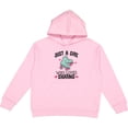 thumbnail image 2 of Inktastic Just a Girl Who Loves Skating Youth Hoodie Sweatshirt, 2 of 4