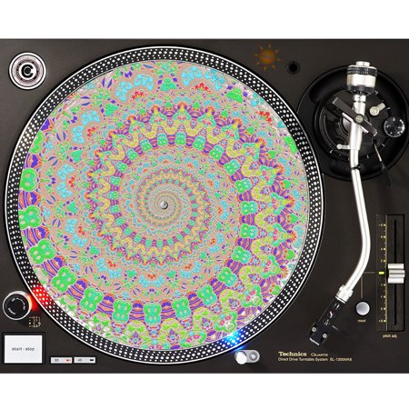 KuzmarK™ 12" DJ Turntable Slipmat - Jive Mom