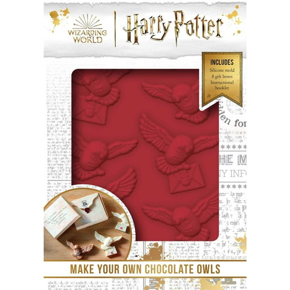 Harry Potter: Créez Vos Propres Hiboux en Chocolat : Moule en Silicone et Coffret Cadeau