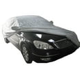 thumbnail image 6 of Weatherproof PEVA Car Protective Cover With Reflective Light Silver Gray M, 6 of 6
